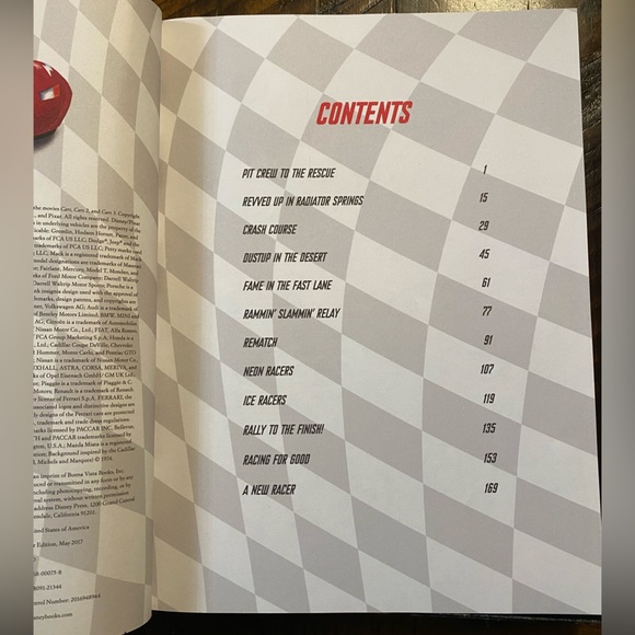 NEW Disney Pixar 5 Minute Racing Stories - Picture 2 of 3